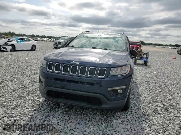 2020 Jeep Compass Latitude with VIN 3C4NJCBB2LT159063, listed as a Copart auction lot 52354065 with 65,547 mi miles and Non Repairable. Bid and sale history available at carsss.com. Image 11.