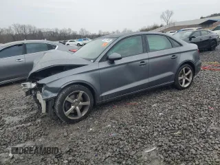 2015 Audi A3 1.8T Premium with VIN WAUACGFFXF1001933, listed as a Copart auction lot 42617005 with 0 mi miles and Salvage Title. Bid and sale history available at carsss.com. Image 1.