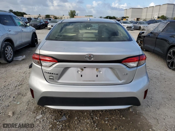 2021 Toyota Corolla LE with VIN JTDVPMAE8MJ146102, listed as a Copart auction lot 79123014 with 85,682 mi miles and Clean Title. Bid and sale history available at carsss.com. Image 6.