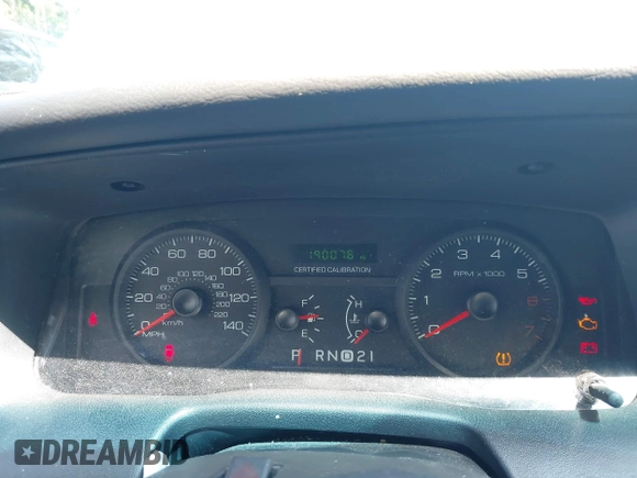 2008 Ford Police Interceptor with VIN 2FAHP71V38X153265, listed as a IAAI auction lot 42446709 with 190,076 mi miles and . Bid and sale history available at DreamBid. Image 7.
