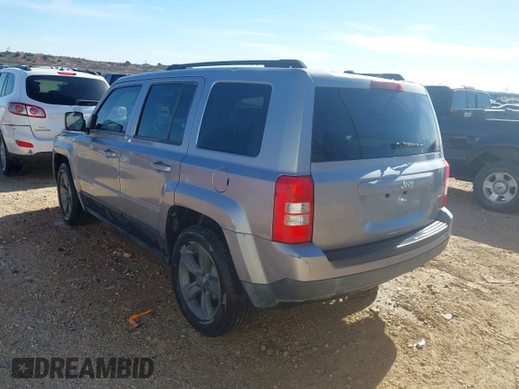 2014 Jeep Patriot High Altitude with VIN 1C4NJPFA4ED819007, listed as a IAAI auction lot 41381473 with 154,963 mi miles and . Bid and sale history available at carsss.com. Image 3.