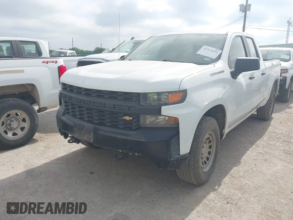 2020 Chevrolet Silverado 1500 Work Truck with VIN 1GCRYAEF8LZ177222, listed as a IAAI auction lot 42223656 with 60,695 mi miles and . Bid and sale history available at DreamBid. Image 2.