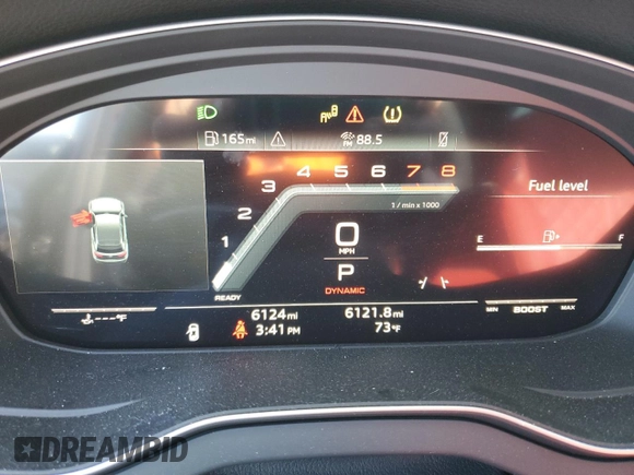 2024 Audi SQ5 Sportback Premium Plus with VIN WA124AFYXR2074022, listed as a Copart auction lot 87796575 with 6,124 mi miles and Clean title. Bid and sale history available at DreamBid. Image 9.