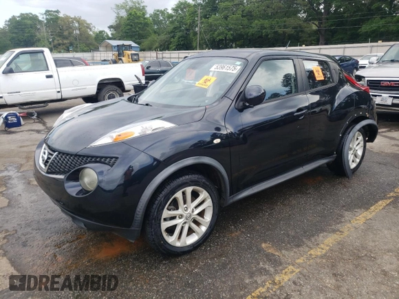2013 Nissan Juke SV z VIN JN8AF5MR0DT204850, wystawiony jako Copart lot #53961575 z przebiegiem 85 519 mil mil oraz Szkoda całkowita • Salvage title. Historia ofert i sprzedaży dostępna na DreamBid. Obrazek 1.