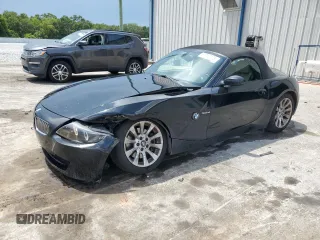 2008 BMW Z4 3.0si with VIN 4USBU53528LX85630, listed as a Copart auction lot 61742225 with 187,180 mi miles and Salvage title. Bid and sale history available at DreamBid. Image 1.
