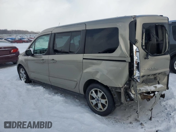 2014 Ford Transit Connect XLT с VIN NM0GS9F71E1134175, выставлен на аукционе Copart как лот 45222085 с пробегом 188 153 миль миль и Чистый • Clean title. История ставок и продаж доступна на DreamBid. Изображение 2.
