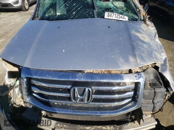 2014 Honda Pilot EX-L with VIN 5FNYF3H58EB022078, listed as a Copart auction lot 84712544 with 136,489 mi miles and Salvage Title. Bid and sale history available at carsss.com. Image 14.