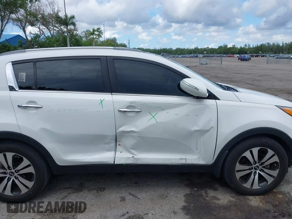 2013 Kia Sportage EX with VIN KNDPC3A21D7528487, listed as a IAAI auction lot 42556813 with 144,823 mi miles and . Bid and sale history available at DreamBid. Image 6.