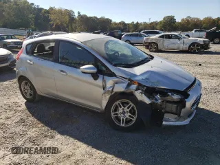 2017 Ford Fiesta SE with VIN 3FADP4EJ0HM135502, listed as a Copart auction lot 76623554 with 160,898 mi miles and Salvage Title. Bid and sale history available at DreamBid. Image 4.