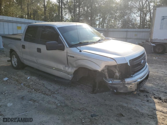 2013 Ford F-150 XL with VIN 1FTFW1CF4DKE48752, listed as a Copart auction lot 49766315 with 270,054 mi miles and Salvage Title. Bid and sale history available at carsss.com. Image 4.