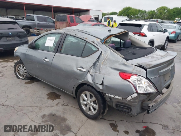 2014 Nissan Versa SV with VIN 3N1CN7AP0EL856205, listed as a IAAI auction lot 41893652 with 126,489 mi miles. Bid and sale history available at carsss.com. Image 3.