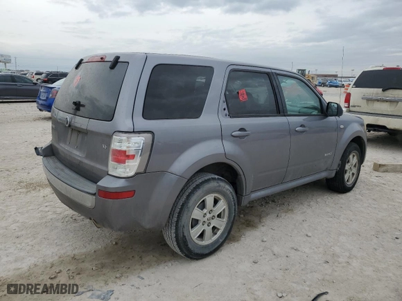 2008 Mercury Mariner with VIN 4M2CU81148KJ18358, listed as a Copart auction lot 43058485 with 263,132 mi miles and Salvage Title. Bid and sale history available at carsss.com. Image 3.
