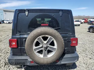 2021 Jeep Wrangler Unlimited Sahara z VIN 1C4HJXEN0MW521302, wystawiony jako Copart lot #49397615 z przebiegiem 24 539 mil mil oraz Szkoda całkowita • Salvage title. Historia ofert i sprzedaży dostępna na DreamBid. Obrazek 6.