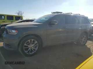 2020 Dodge Durango GT with VIN 1C4RDJDG8LC383021, listed as a Copart auction lot 42741755 with 167,443 mi miles and Salvage title. Bid and sale history available at DreamBid. Image 1.