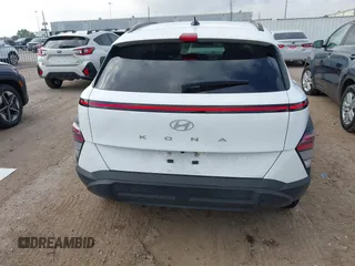 2024 Hyundai Kona SEL with VIN KM8HB3AB7RU181713, listed as a IAAI auction lot 42095983 with 21,569 mi miles. Bid and sale history available at carsss.com. Image 17.