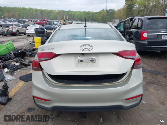 2020 Hyundai Accent SE with VIN 3KPC24A63LE094663, listed as a IAAI auction lot 41950956 with 64,507 mi miles. Bid and sale history available at carsss.com. Image 16.