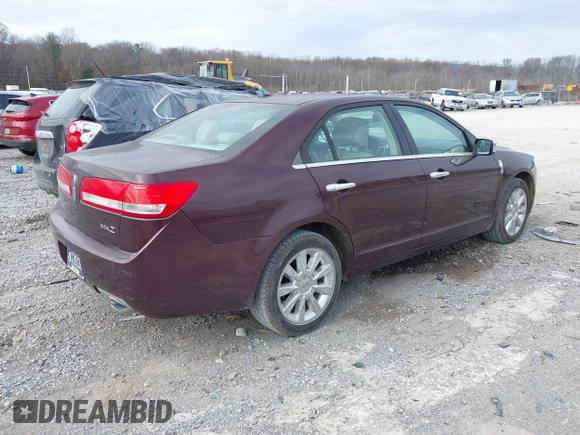 2011 Lincoln MKZ with VIN 3LNHL2GC9BR769486, listed as a IAAI auction lot 41191841 with 59,087 mi miles. Bid and sale history available at carsss.com. Image 4.