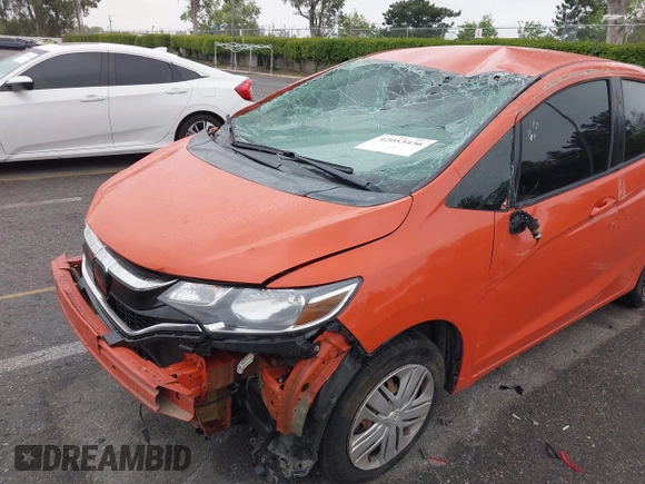 2018 Honda Fit LX with VIN 3HGGK5H51JM715164, listed as a IAAI auction lot 42053436 with 51,204 mi miles and . Bid and sale history available at DreamBid. Image 6.