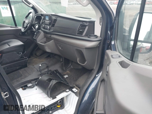 2023 Ford Transit Cargo with VIN 1FTBR1Y84PKB55342, listed as a IAAI auction lot 41511478 with 27,688 mi miles and . Bid and sale history available at DreamBid. Image 5.