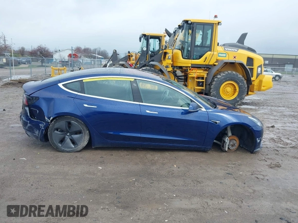 2018 Tesla Model 3 Long Range Battery with VIN 5YJ3E1EB4JF094496, listed as a IAAI auction lot 41983799 with 188,316 mi miles and . Bid and sale history available at DreamBid. Image 13.