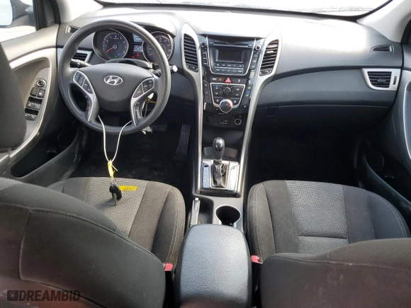 2017 Hyundai Elantra GT with VIN KMHD35LH4HU364378, listed as a Copart auction lot 47636705 with 134,393 mi miles and Salvage Title. Bid and sale history available at carsss.com. Image 8.