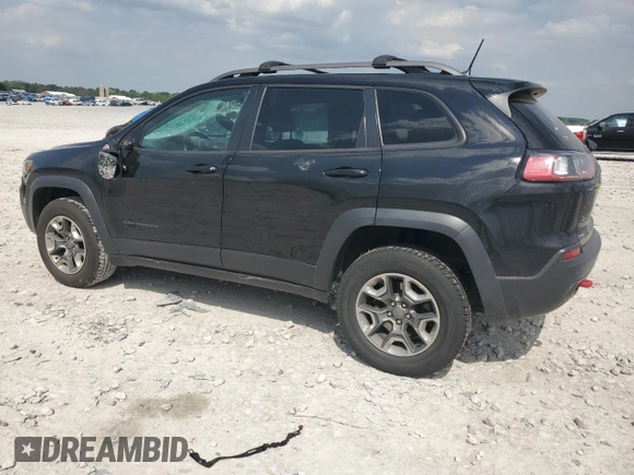 2019 Jeep Cherokee Trailhawk z VIN 1C4PJMBX2KD328612, wystawiony jako Copart lot #56859655 z przebiegiem 137 765 mil mil oraz Czysty tytuł • Clean title. Historia ofert i sprzedaży dostępna na DreamBid. Obrazek 2.