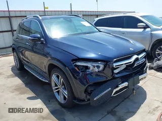 2021 Mercedes-Benz GLE 350 with VIN 4JGFB4JE0MA369037, listed as a IAAI auction lot 42312364 with 25,864 mi miles and . Bid and sale history available at DreamBid. Image 1.