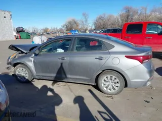 2021 Hyundai Accent SE with VIN 3KPC24A68ME146936, listed as a IAAI auction lot 41363590 with 50,689 mi miles. Bid and sale history available at carsss.com. Image 14.
