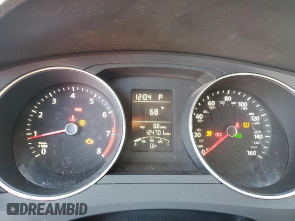 2015 Volkswagen Jetta S with VIN 3VW2K7AJ6FM273689, listed as a Copart auction lot 49807825 with 124,701 mi miles and Salvage title. Bid and sale history available at DreamBid. Image 9.