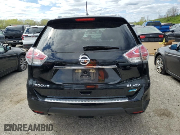 2014 Nissan Rogue SL with VIN 5N1AT2MV5EC780205, listed as a Copart auction lot 49141294 with 180,090 mi miles and Salvage Title. Bid and sale history available at carsss.com. Image 6.