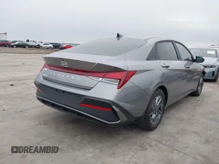 2024 Hyundai Elantra SEL with VIN KMHLM4DG9RU806355, listed as a IAAI auction lot 41567272 with 2,792 mi miles. Bid and sale history available at carsss.com. Image 4.