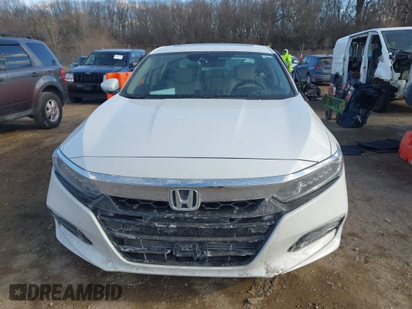 2020 Honda Accord EX-L with VIN 1HGCV2F58LA009932, listed as a IAAI auction lot 41449283 with 42,662 mi miles and . Bid and sale history available at DreamBid. Image 12.