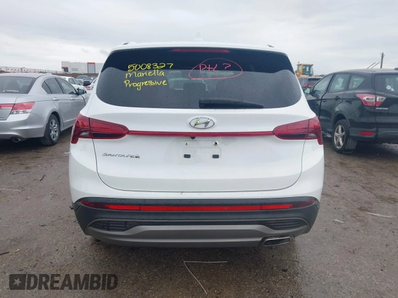 2023 Hyundai Santa Fe SE with VIN 5NMS14AJ3PH637561, listed as a IAAI auction lot 41905620 with 5,937 mi miles and . Bid and sale history available at DreamBid. Image 17.