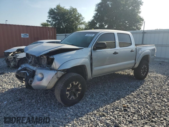 2007 Toyota Tacoma with VIN 3TMLU42N17M011842, listed as a Copart auction lot 53832595 with Not Provided miles and Salvage Title. Bid and sale history available at DreamBid. Image 1.