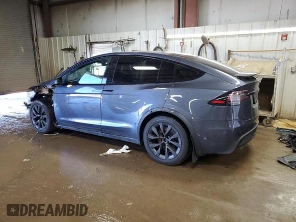 2023 Tesla Model X Plaid with VIN 7SAXCBE6XPF373589, listed as a Copart auction lot 50355615 with 11,650 mi miles and Salvage Title. Bid and sale history available at DreamBid. Image 2.
