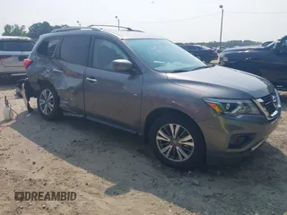 2018 Nissan Pathfinder SL with VIN 5N1DR2MN1JC660844, listed as a IAAI auction lot 42395548 with 112,891 mi miles and . Bid and sale history available at DreamBid. Image 1.