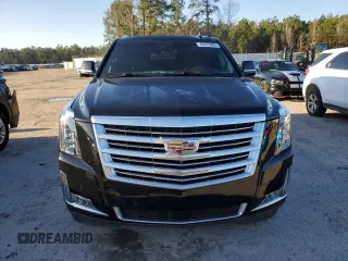 2019 Cadillac Escalade ESV Platinum with VIN 1GYS4KKJ4KR296244, listed as a Copart auction lot 45375865 with 55,746 mi miles and Salvage title. Bid and sale history available at DreamBid. Image 5.
