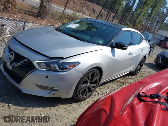 2018 Nissan Maxima SL with VIN 1N4AA6AP4JC395080, listed as a IAAI auction lot 41781646 with 63,693 mi miles and . Bid and sale history available at DreamBid. Image 2.