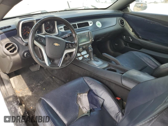 2014 Chevrolet Camaro LT with VIN 2G1FC1E35E9234800, listed as a Copart auction lot 56642475 with 223,079 mi miles and Salvage title. Bid and sale history available at DreamBid. Image 8.