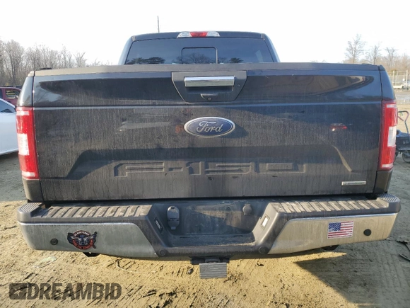 2020 Ford F-150 XL with VIN 1FTEW1EP8LFC00965, listed as a Copart auction lot 42652045 with 92,000 mi miles and Salvage Title. Bid and sale history available at carsss.com. Image 6.