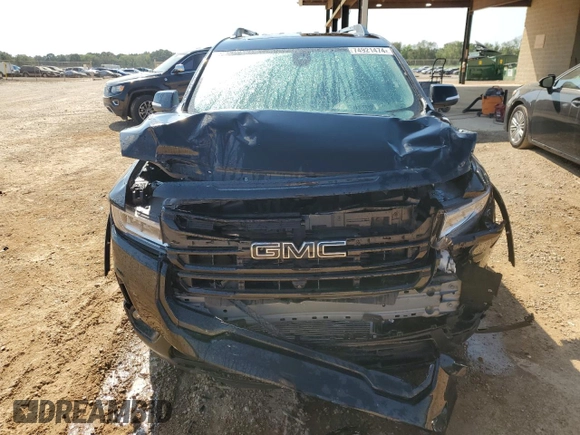 2023 GMC Acadia SLT with VIN 1GKKNMLS7PZ253048, listed as a Copart auction lot 74921474 with 10,084 mi miles and Salvage Title. Bid and sale history available at DreamBid. Image 5.