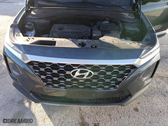 2020 Hyundai Santa Fe SEL with VIN 5NMS3CAD5LH203117, listed as a Copart auction lot 48040895 with 91,320 mi miles and Salvage Title. Bid and sale history available at carsss.com. Image 13.