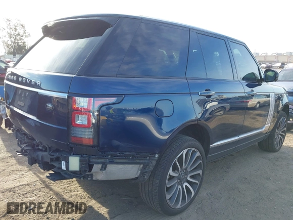 2013 Land Rover Range Rover Autobiography with VIN SALGV2EF3DA112289, listed as a IAAI auction lot 41934911 with 125,694 mi miles and . Bid and sale history available at DreamBid. Image 4.