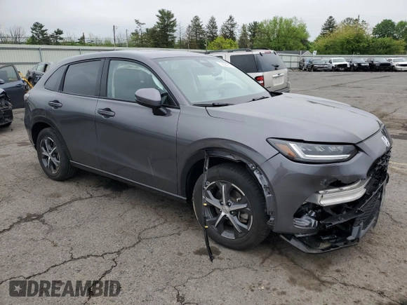2025 Honda HR-V EX-L z VIN 3CZRZ2H71SM701201, wystawiony jako Copart lot #55594315 z przebiegiem 9 895 mil mil oraz Szkoda całkowita • Salvage title. Historia ofert i sprzedaży dostępna na DreamBid. Obrazek 4.