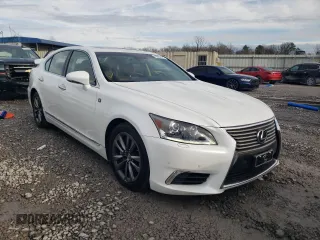 2014 Lexus LS 460 with VIN JTHCL5EF3E5021383, listed as a Copart auction lot 43451725 with 154,154 mi miles and Salvage Title. Bid and sale history available at DreamBid. Image 4.