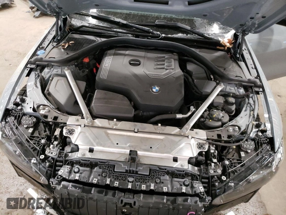 2024 BMW 4 Series 430i xDrive with VIN WBA73AV06RFR99302, listed as a Copart auction lot 88218495 with 17,009 mi miles and Salvage Title. Bid and sale history available at carsss.com. Image 11.