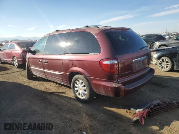 2001 Chrysler Town & Country LXi with VIN 2C4GP54L81R147203, listed as a Copart auction lot 47129065 with 140,036 mi miles and Salvage Title. Bid and sale history available at DreamBid. Image 2.