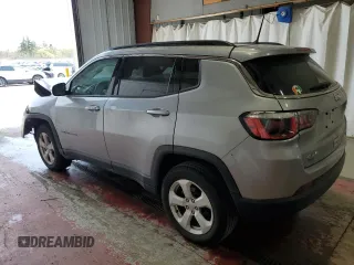 2018 Jeep Compass Latitude z VIN 3C4NJDBB3JT360814, wystawiony jako Copart lot #55018455 z przebiegiem 69 582 mil mil oraz Szkoda całkowita • Salvage title. Historia ofert i sprzedaży dostępna na DreamBid. Obrazek 2.