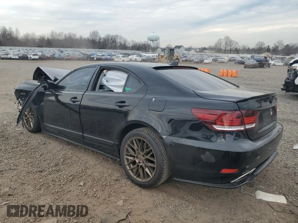 2015 Lexus LS 460 with VIN JTHBL5EF1F5135542, listed as a Copart auction lot 46588805 with Not provided miles and Salvage title. Bid and sale history available at DreamBid. Image 2.