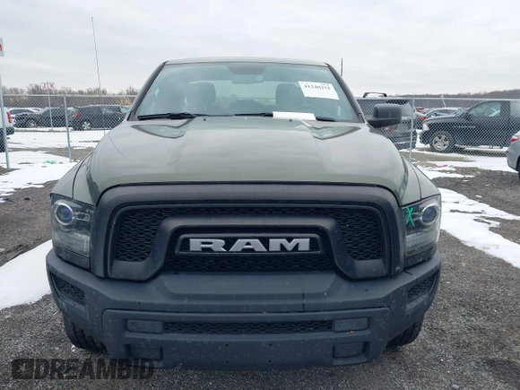 2021 Ram 1500 Classic Warlock with VIN 1C6RR7GG1MS531086, listed as a IAAI auction lot 41240331 with 42,593 mi miles. Bid and sale history available at carsss.com. Image 12.